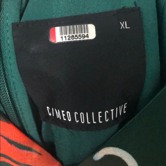 Green Floral Dress - Picture 5 of 11